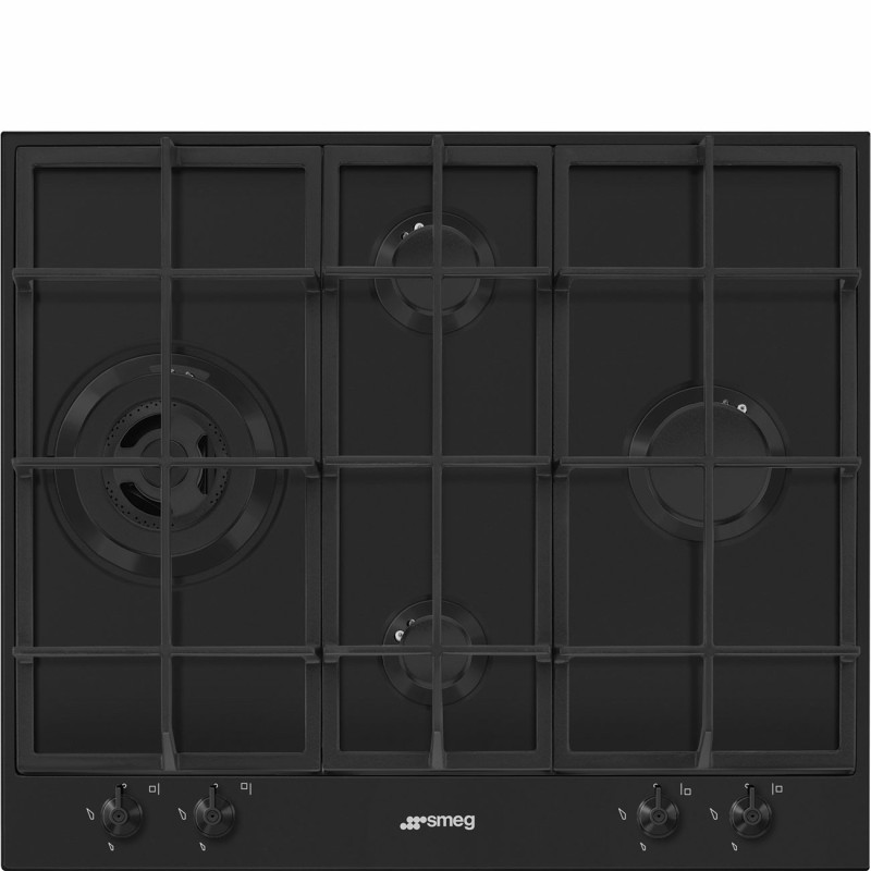 Placa Smeg PX364LMB,  Gas, Estética Clás