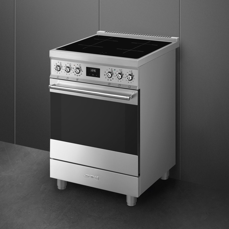 Cocina Smeg C6IPXM2,  60x60 cm, Acero In