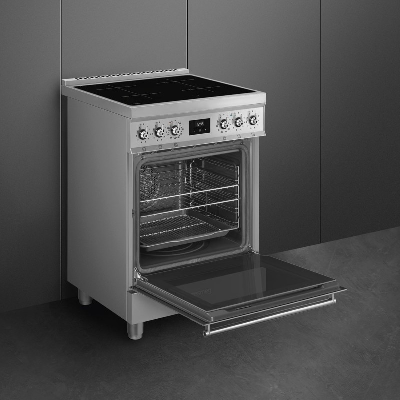 Cocina Smeg C6IPXM2,  60x60 cm, Acero In
