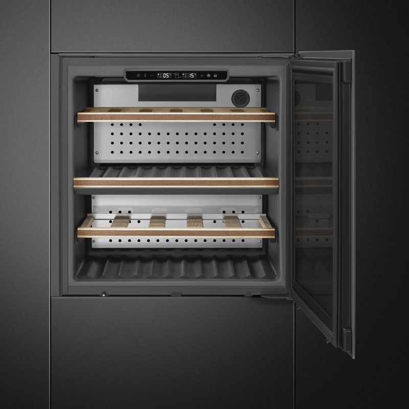 Vinoteca INT Smeg CVI129B3, Integración,